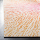 Safavieh Evoke Jude 2 x 11 Fuchsia/Cream Indoor Abstract Bohemian/Eclectic Runner