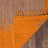 Safavieh Montauk Salina 2 x 7 Orange Indoor Abstract Coastal Handcrafted Runner