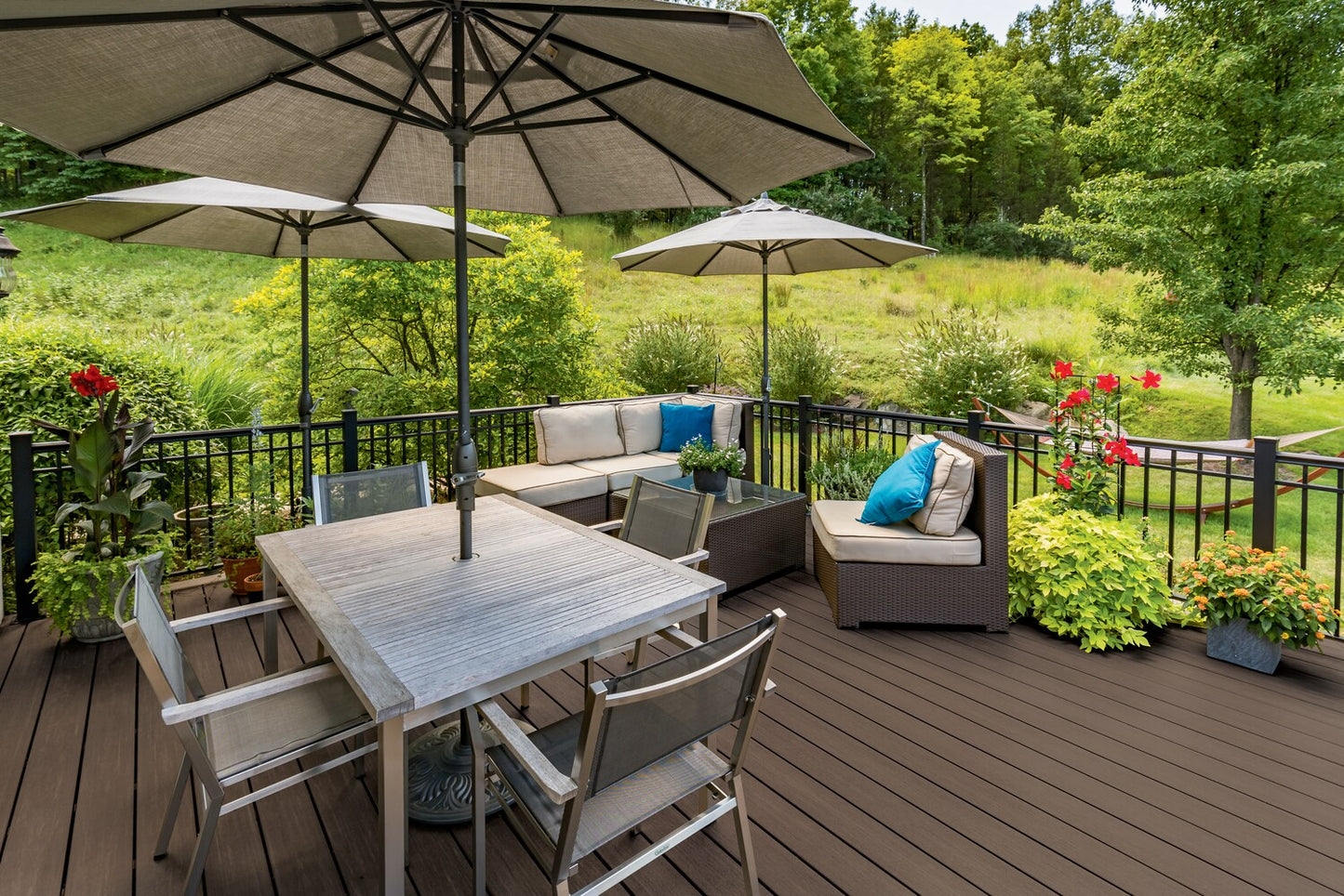 TimberTech Advanced Vintage 1/2-in x 12-in x 12-ft Composite English Walnut Fascia Deck Board (Actual Size: 0.5-in x 11.75-in)