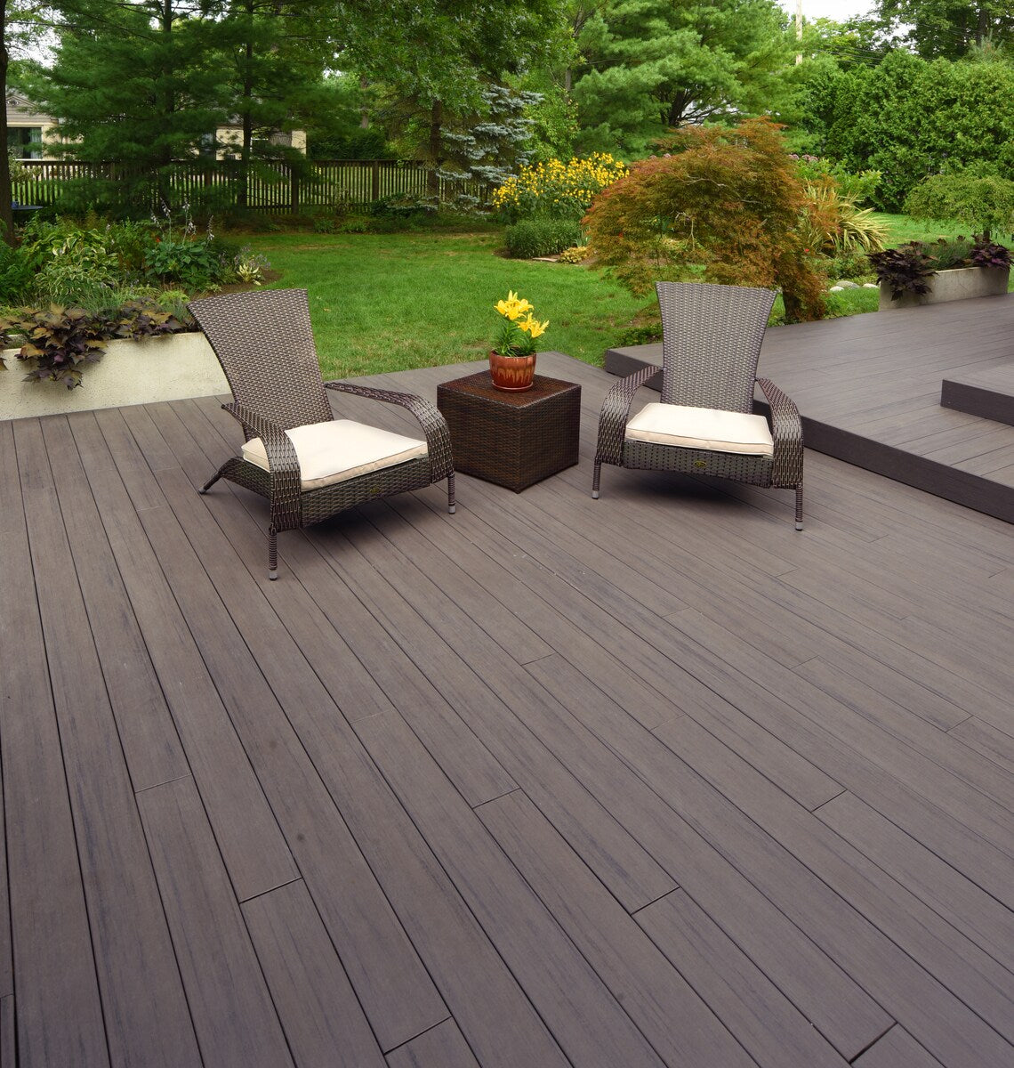 TimberTech Legacy 1-in x 12-in x 12-ft Composite Espresso Fascia Deck Board (Actual Size: 0.5-in x 12-in)
