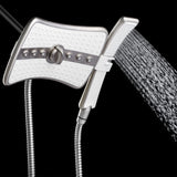 AKDY 9-in Silver 4-Spray Rain Dual Shower Head, 1.8 GPM (6.8 LPM)