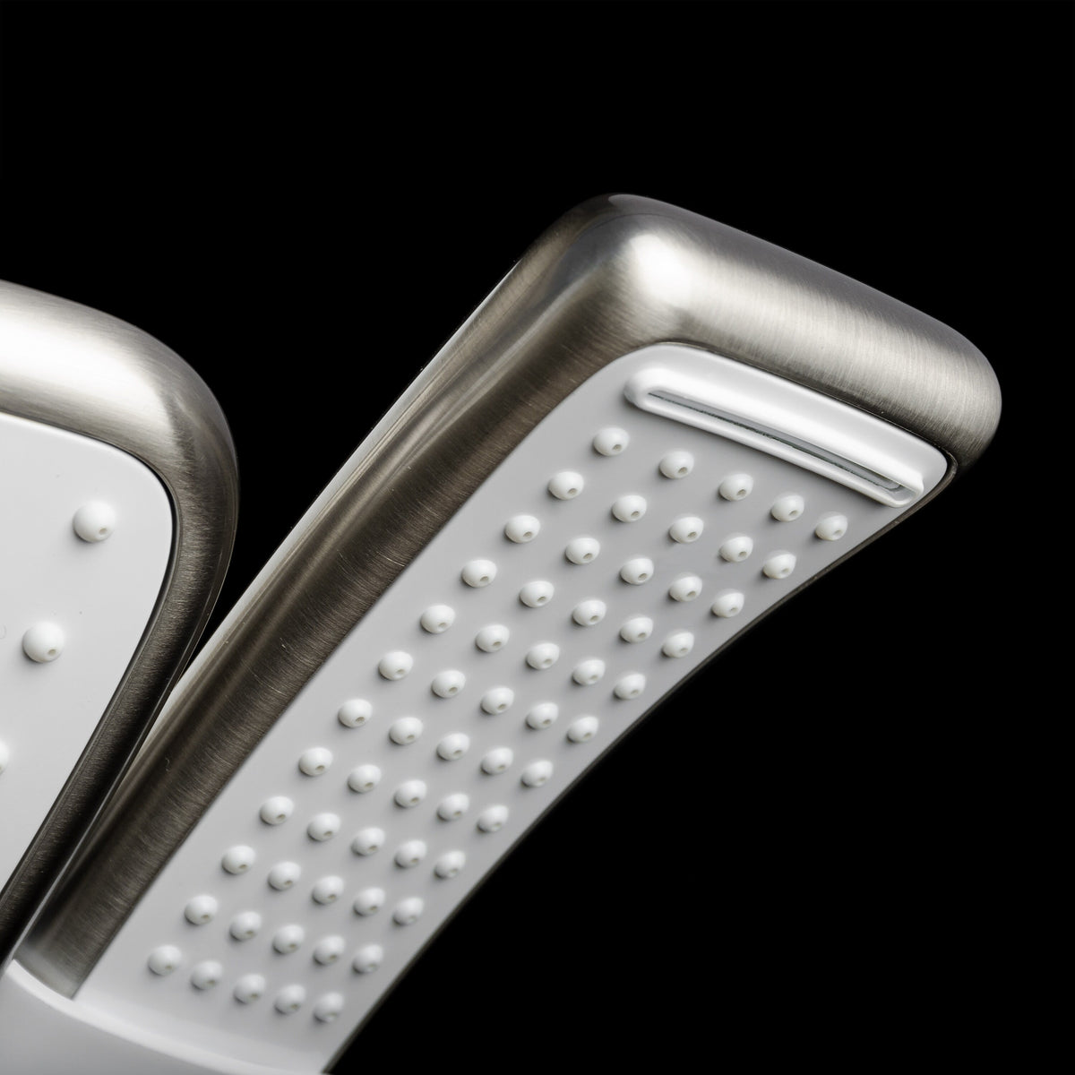 AKDY 9-in Silver 4-Spray Rain Dual Shower Head, 1.8 GPM (6.8 LPM)