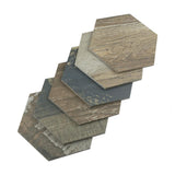 Gaugin Hex Catan Shadow 8-5/8 in. x 9-7/8 in. Porcelain Floor and Wall Tile (11.56 sq. ft. / case)