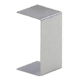 Schluter Systems Kerdi-Board 0.75-in W x 2-in L Brushed Stainless Steel Tile Edge Trim Connector