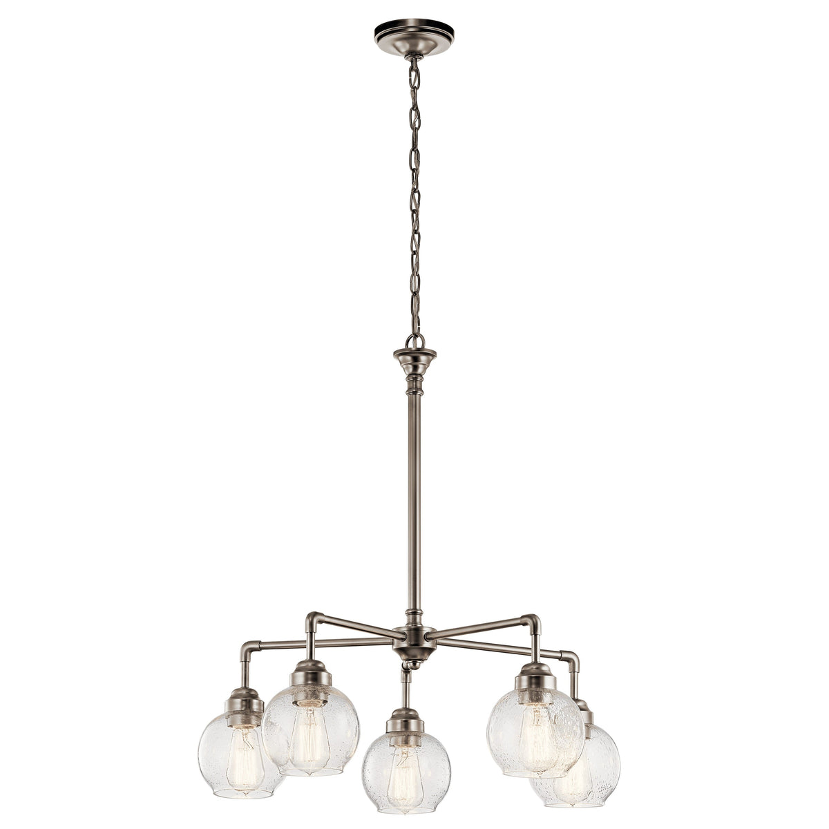 Kichler Niles 5-Light Antique Pewter Transitional Chandelier