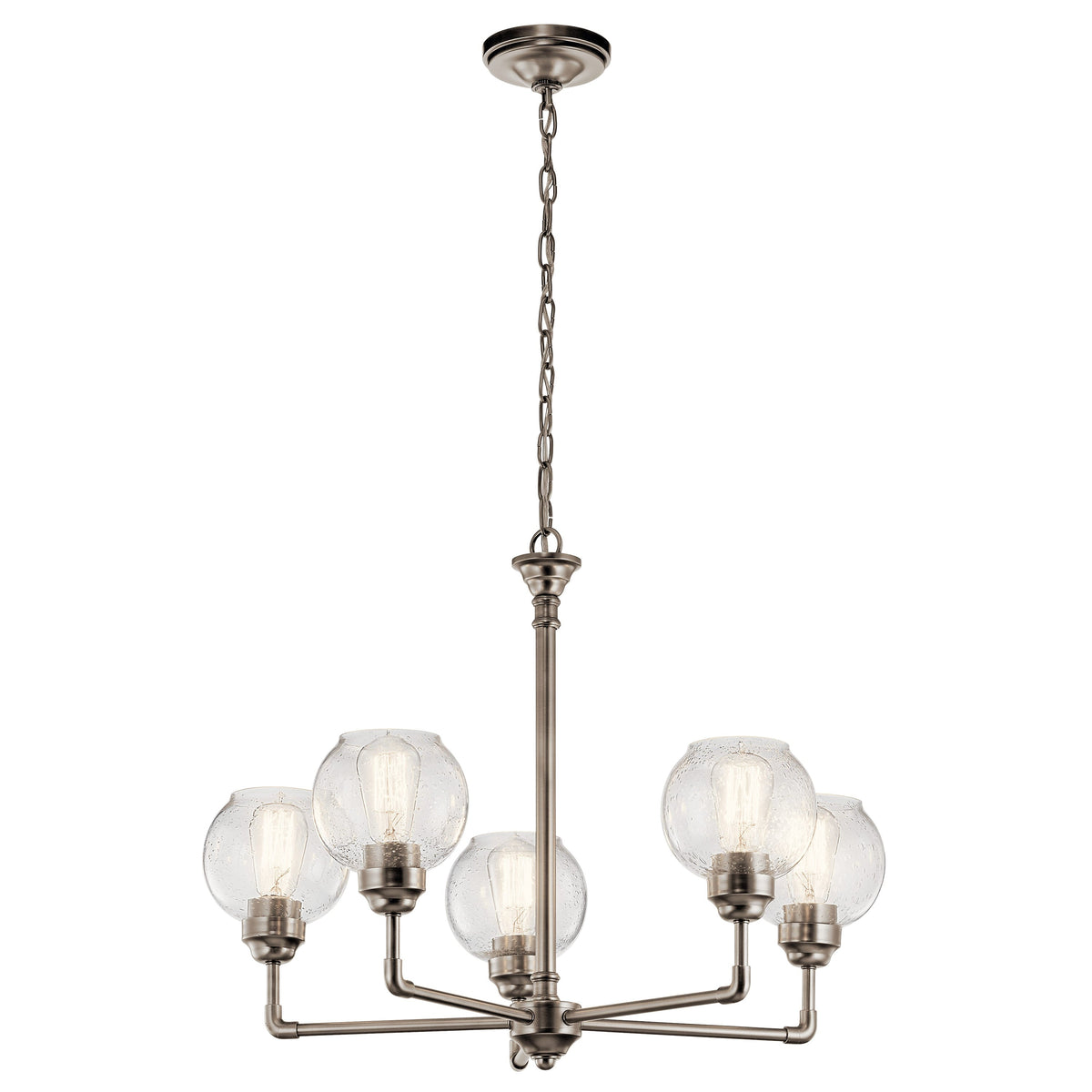 Kichler Niles 5-Light Antique Pewter Transitional Chandelier