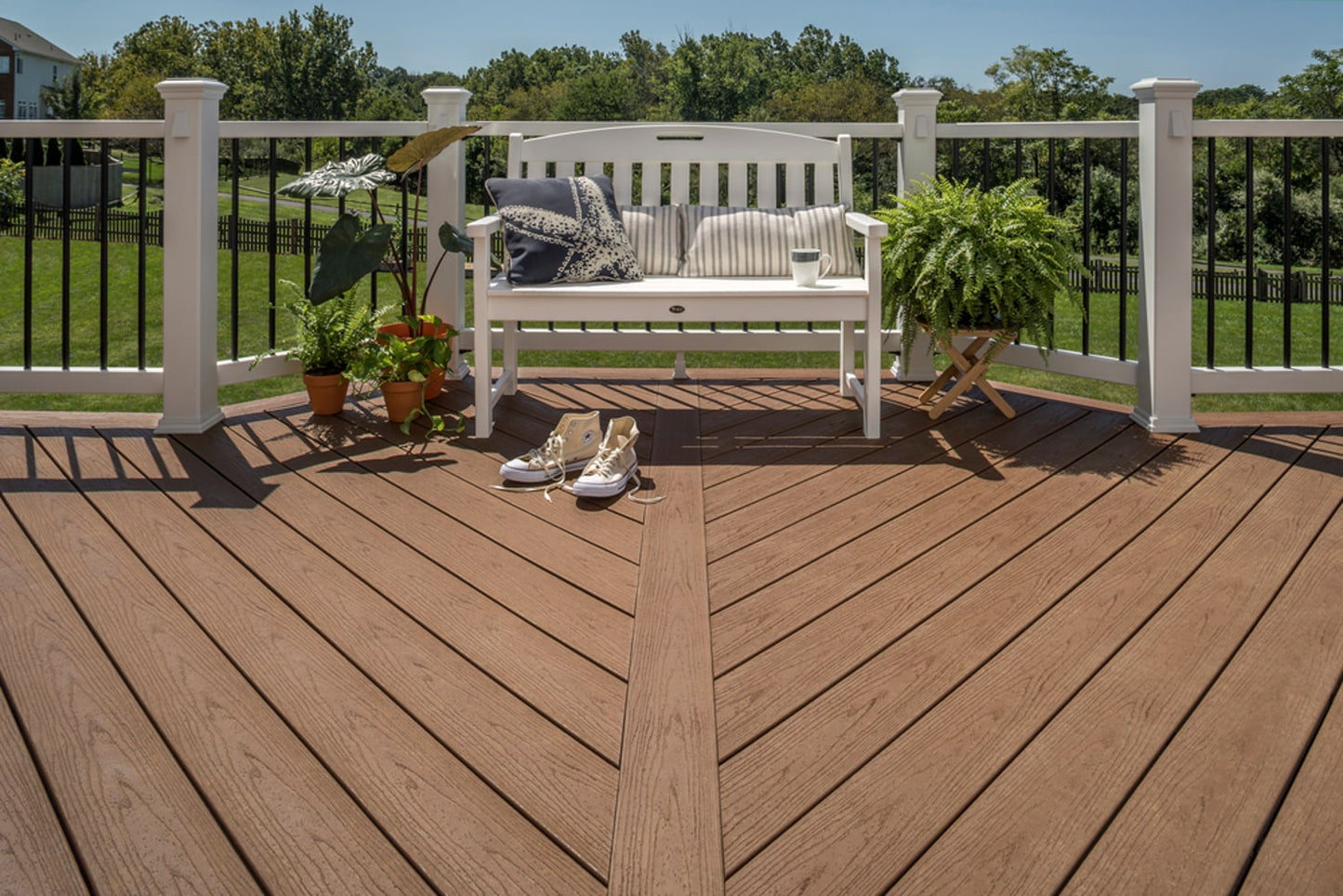 Trex Enhance Basics 1-in x 6-in Composite Deck Board (56-Pack)