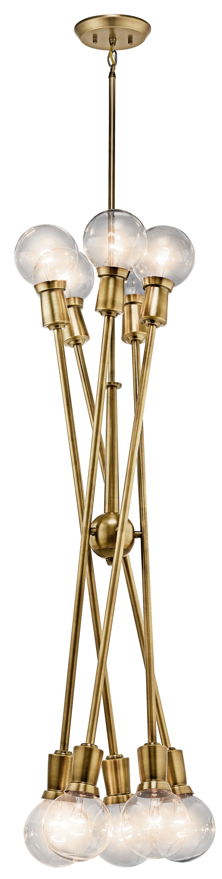 Kichler Armstrong 10-Light Mid-century Chandelier