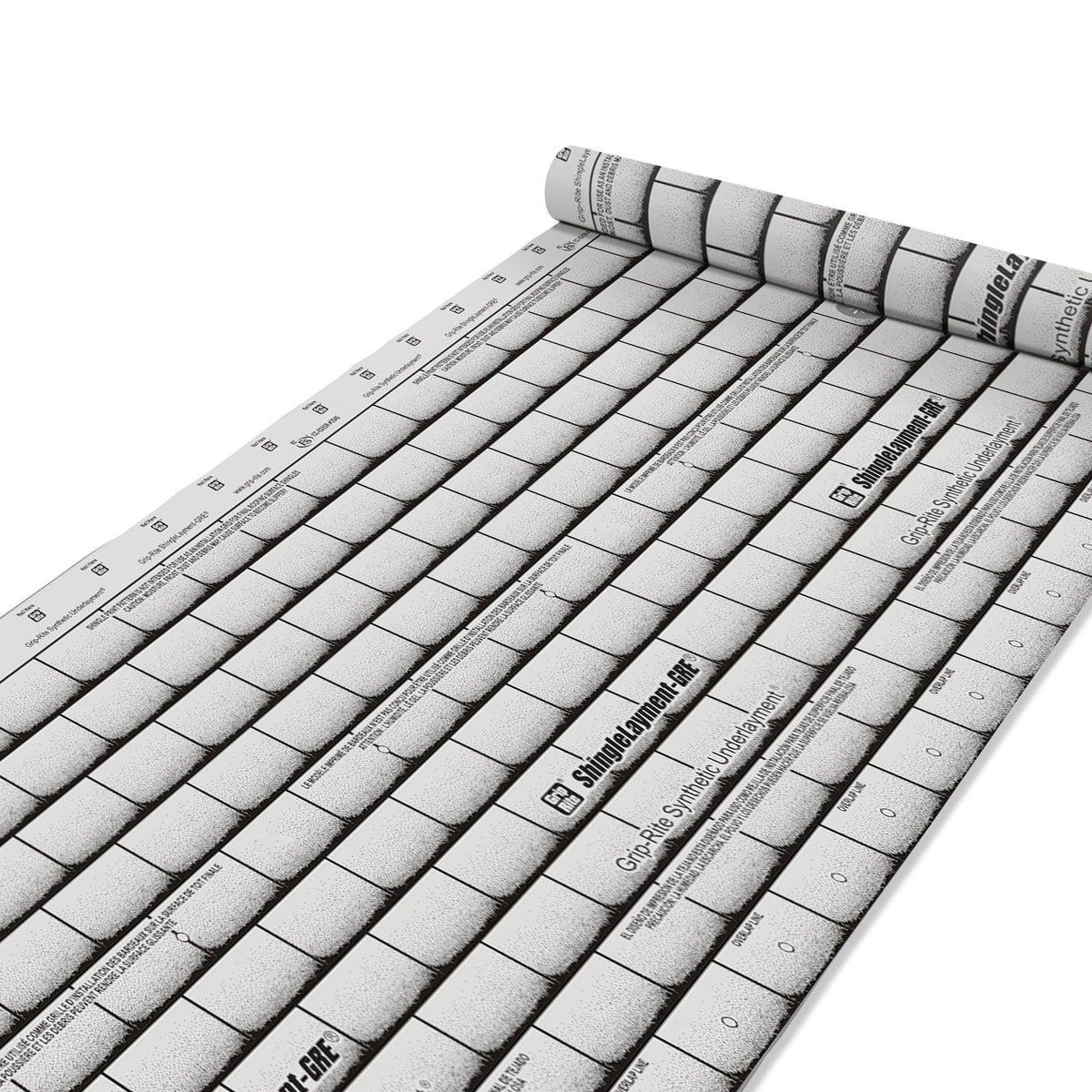 Grip-Rite ShingleLayment 15-GRE Synthetic Roof Underlayment, 48 in x 250 ft (1,000 sq ft)