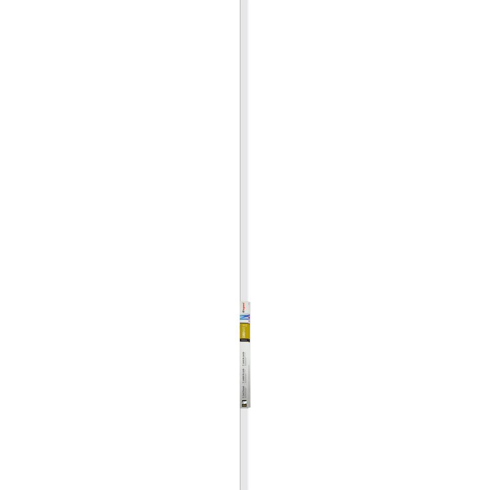 Wiremold CordMate III High-Capacity Cord Cover Channel, White - Super Arbor