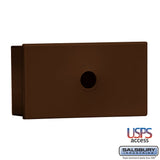 Bronze Surface Mounted Key Keeper for USPS Access