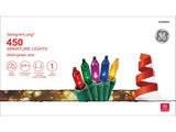 GE String-A-Long 450-Count 93.12-ft Multicolor Incandescent Plug-In Christmas String Lights