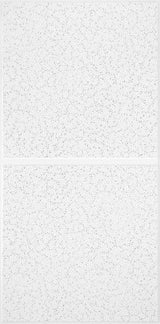 Armstrong Ceilings 48-in x 24-in Scored Contractor White Fissured 15/16-in Drop Acoustic Panel Ceiling Tiles, 10-Pack
