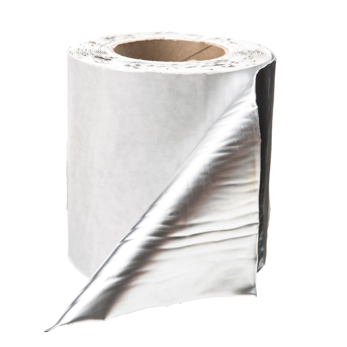 Peel & Seal Instant Waterproof Repairs Aluminum Self-Adhesive Roll Flashing, Silver, 6-in x 25-ft