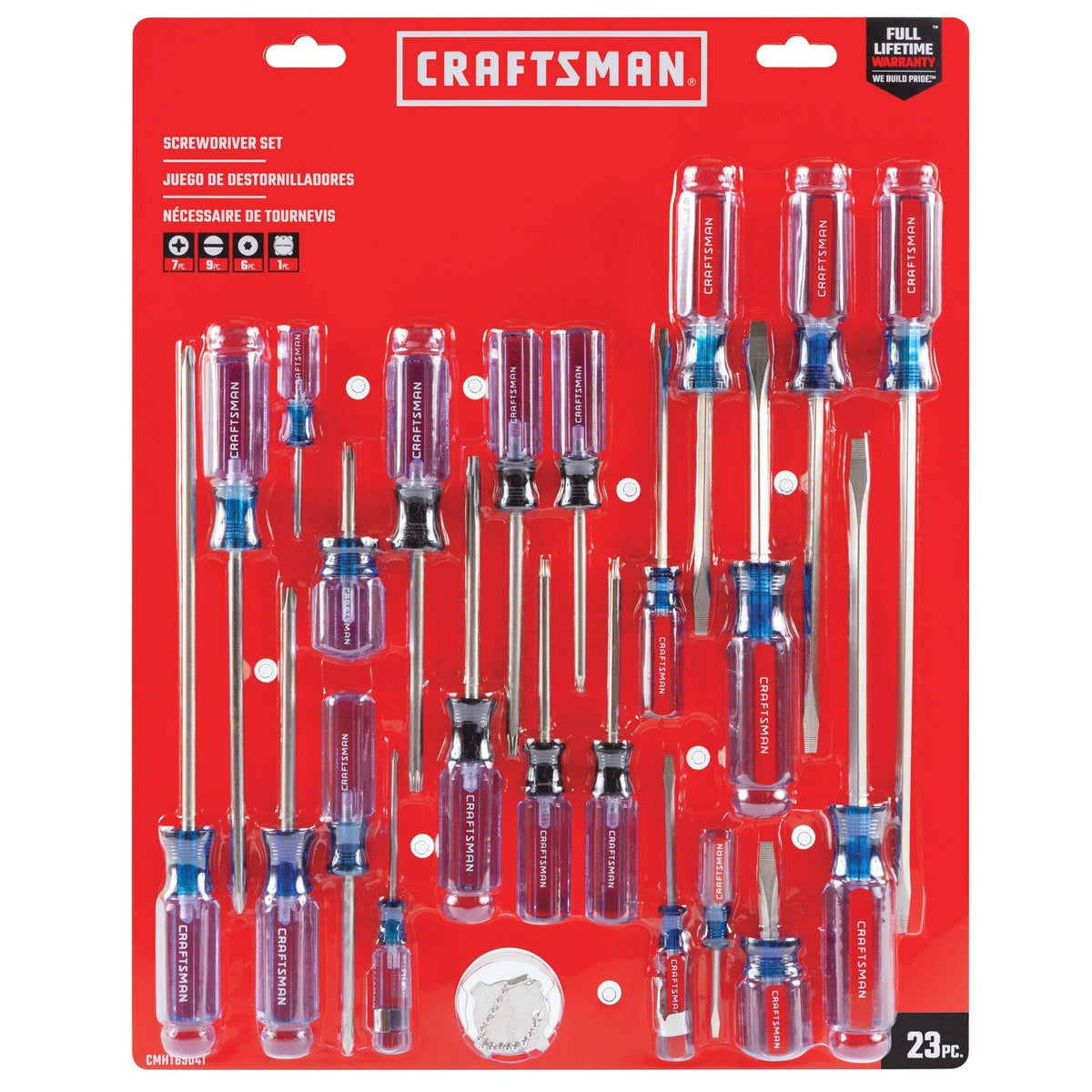 CRAFTSMAN 23-Piece Acetate Handle Screwdriver Set