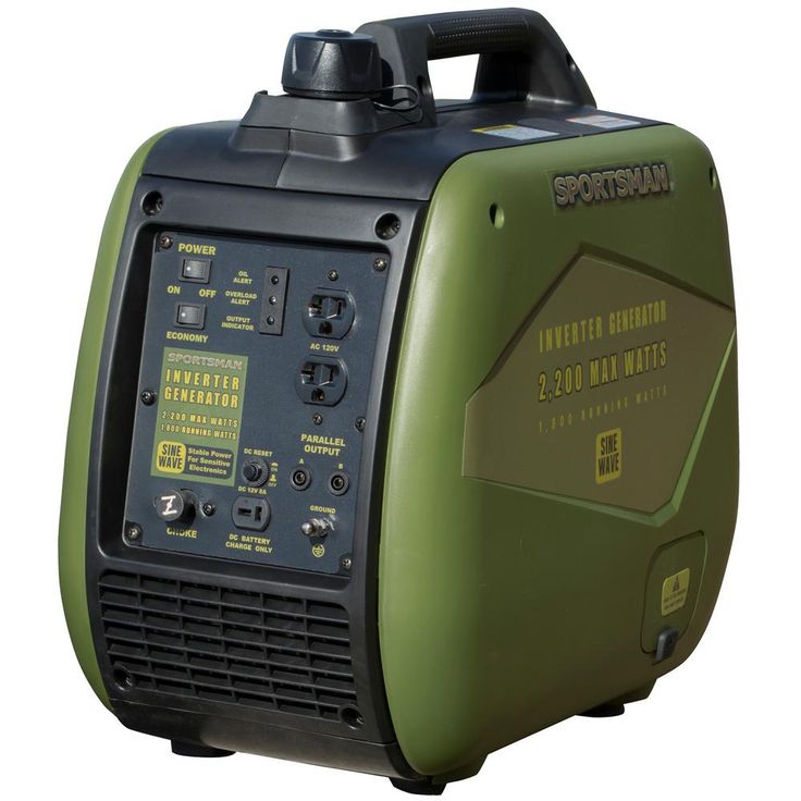 Sportsman 2,200-Watt Recoil Start Gasoline Powered Portable Digital Inverter Generator with Parallel Connection - CARB Approved