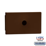 Bronze Recessed Mounted USPS Access Key Keeper