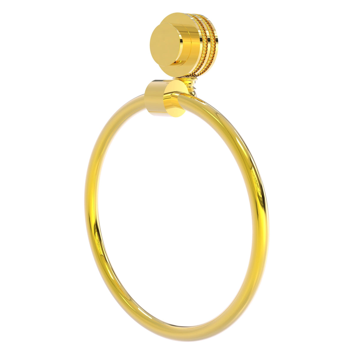 Allied Brass Venus Polished Brass Wall Mount Towel Ring