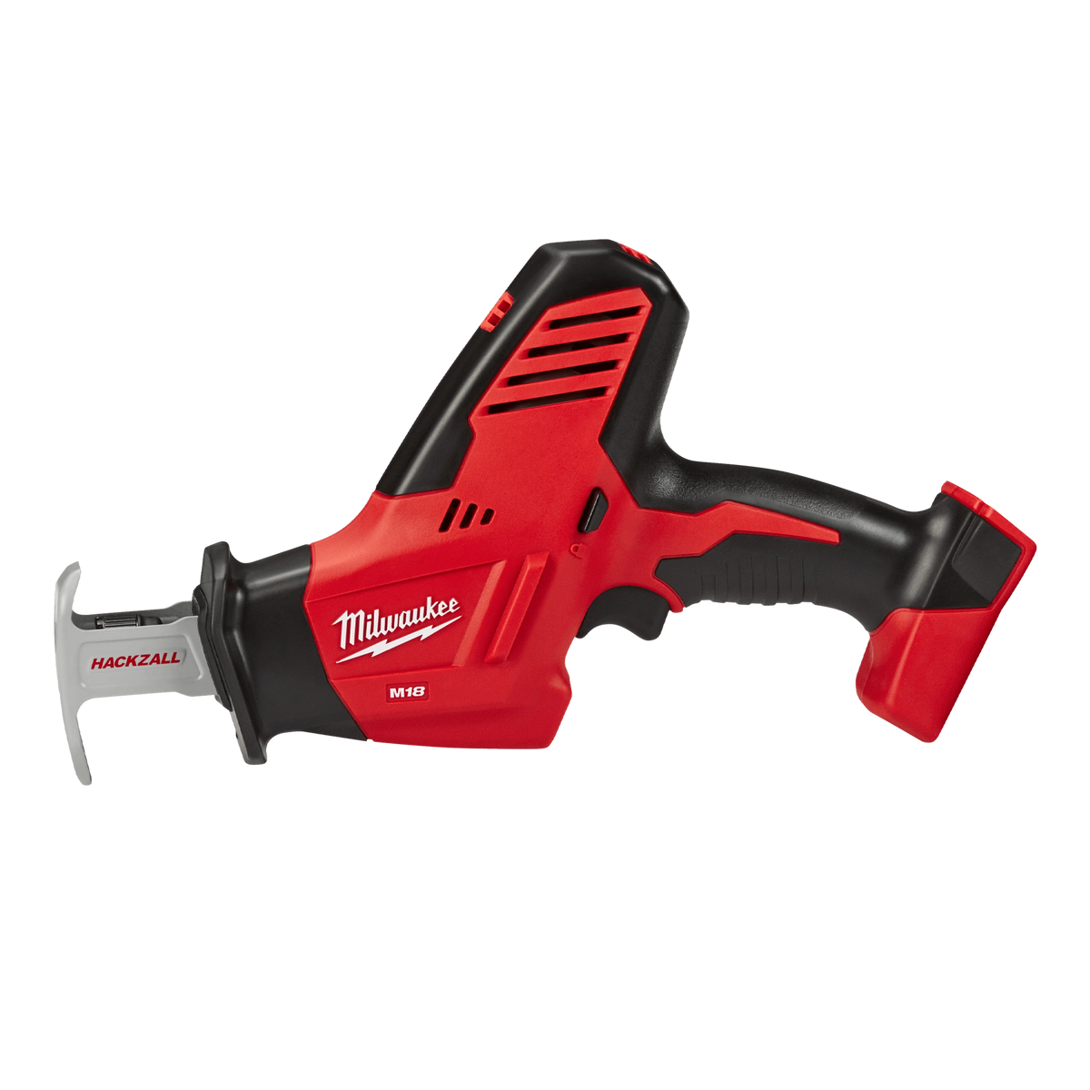 Milwaukee M18 18-Volt Lithium-Ion Cordless HACKZALL Reciprocating Saw, Tool Only, with TORCH Carbide Teeth Metal-Cutting SAWZALL Blade