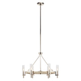 Kichler Telan 6-Light Off-white Farmhouse Chandelier