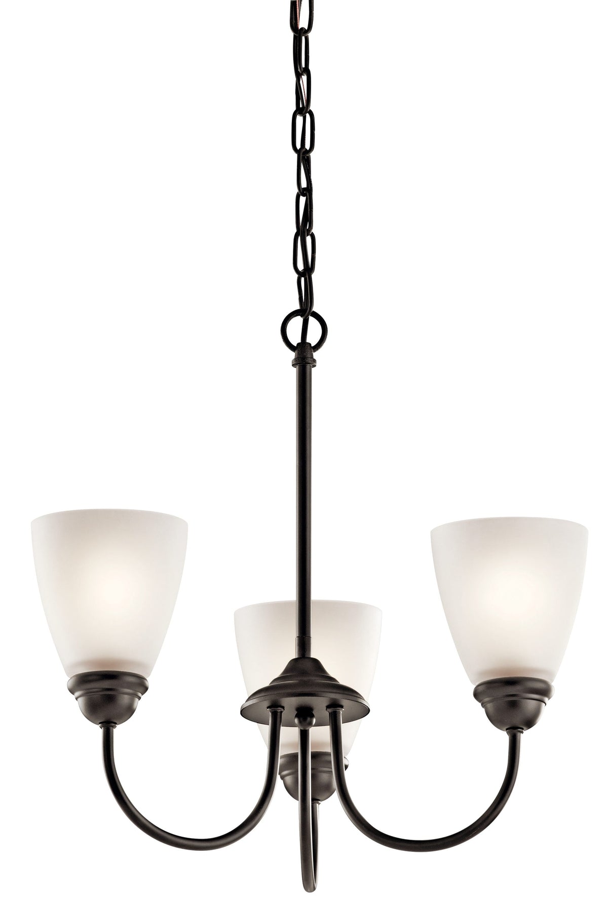 Kichler Jolie 3-Light Bronze Transitional Chandelier