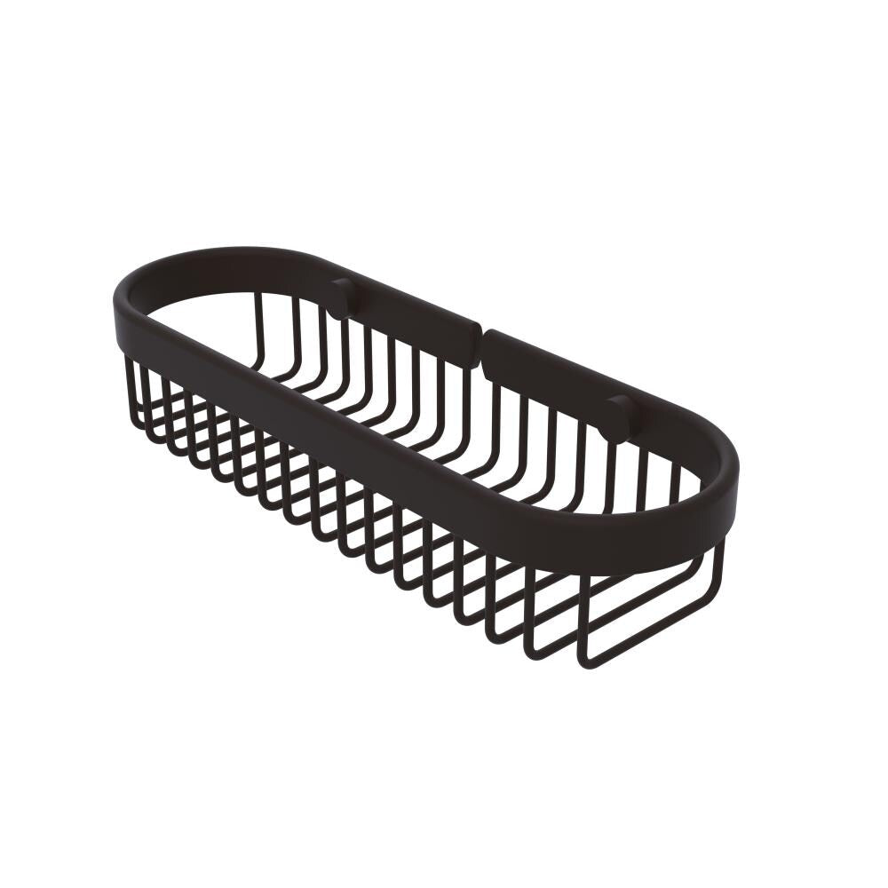 Allied Brass Oval Toiletry Wire Basket in Oil Rubbed Bronze