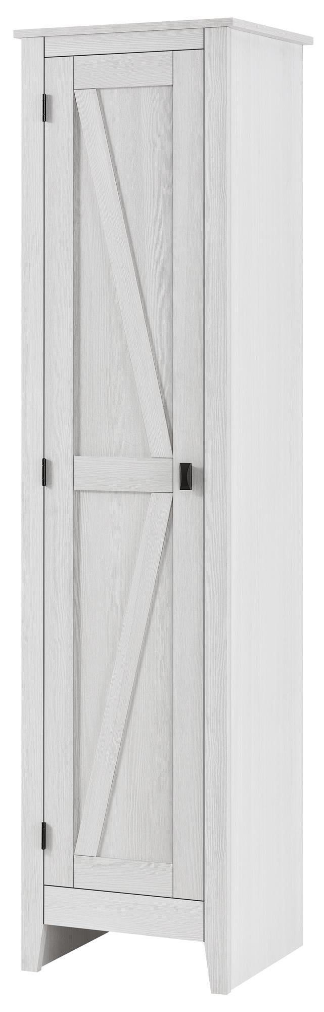 Ameriwood Home Winthrop Rustic Ivory Pine Reclaimed Wood Pantry