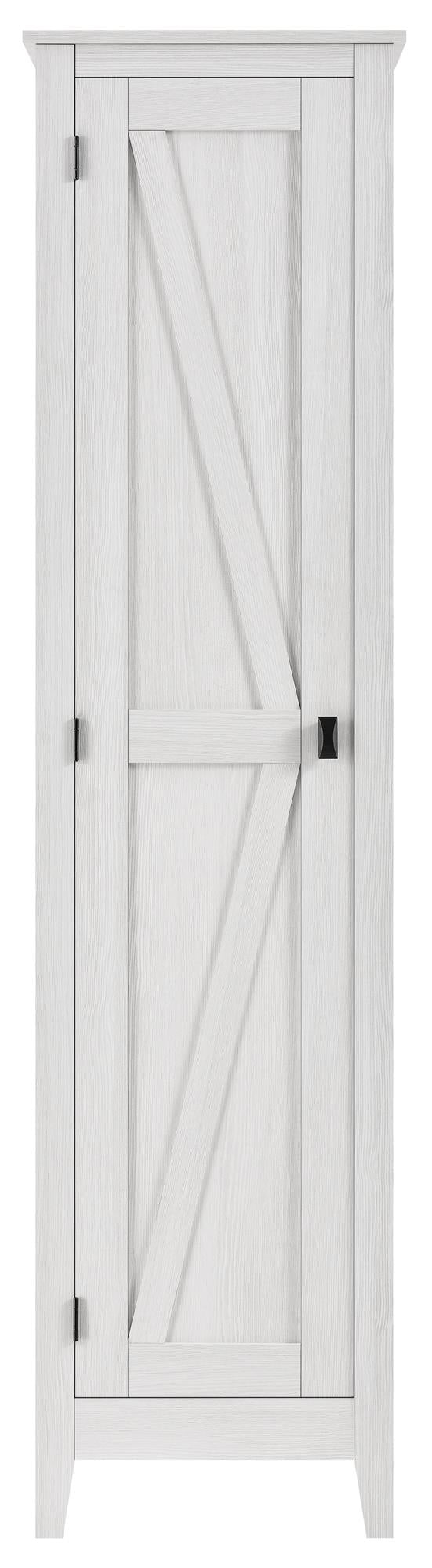 Ameriwood Home Winthrop Rustic Ivory Pine Reclaimed Wood Pantry