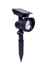 Portfolio 20-Lumen Black Solar LED Landscape Flood Light