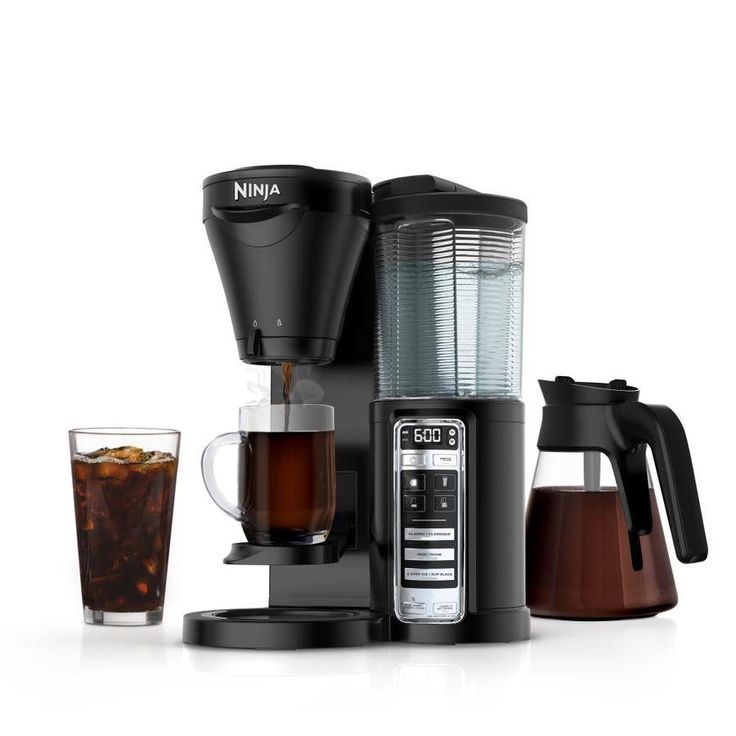 Ninja Auto-iQ 5-Cup Black Residential Combination Coffee Maker