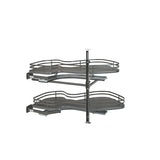 Rev-A-Shelf 33-in W x 24.5-in H 2-Tier Pull Out Metal Baskets & Organizers