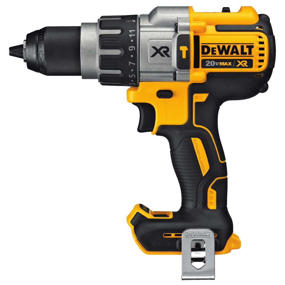 20-Volt MAX XR Lithium-Ion 1/2 in. Premium Cordless Brushless Hammer Drill (Tool-Only) with XR 5Ah Battery Pack