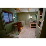 6 ft. Hammered Copper Modern Style Flatbottom Non-Whirlpool Bathtub in Oil Rubbed Bronze - Super Arbor