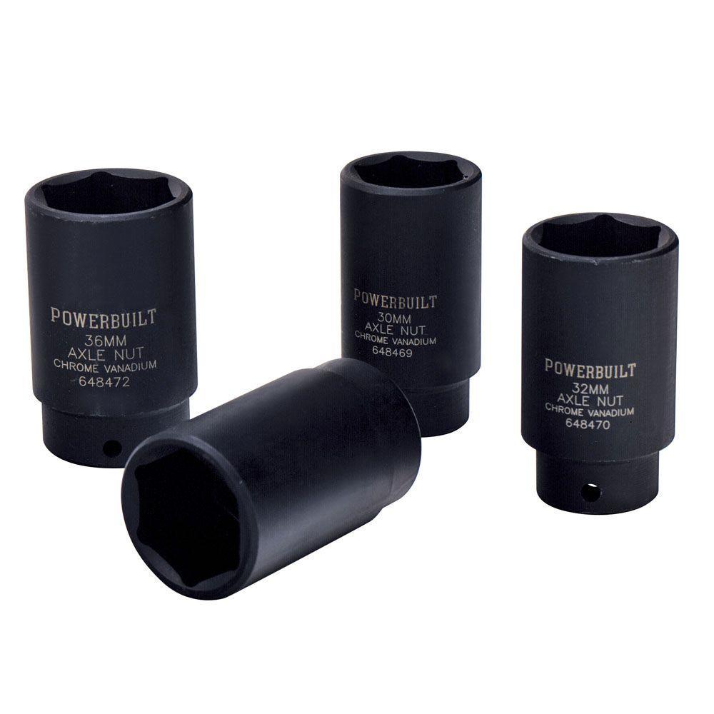 Powerbuilt Axle Nut Socket Kit - Super Arbor