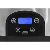 Platinum 6 Qt. Black Programmable Slow Cooker with Locking Lid