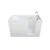 5 ft. Rectangular Right Drain Walk-In Non-Whirlpool Tub in White - Super Arbor