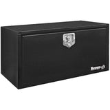 14 in. x 16 in. x 24 in. Gloss Black Steel Underbody Truck Tool Box - Super Arbor