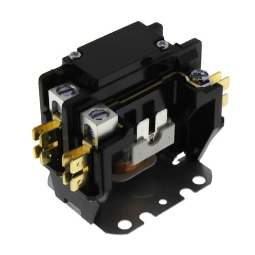 Lennox 10F74 contactor - detail view (Type: Contactor; Voltage: 24V)