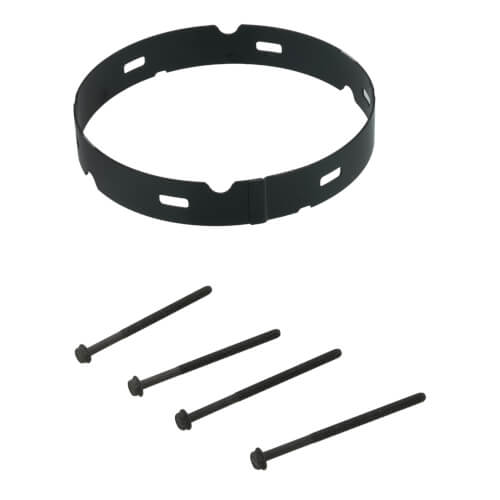 Lennox 10M08 motor - side view (Product Type: Module; Horse Power: 1)