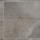 Lux Tile New Rock Fossil Dark Gray 12x24 Matte Porcelain Tile