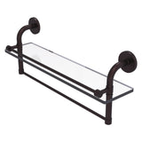 Allied Brass Remi Antique Bronze 1-Tier Brass Wall Mount Bathroom Shelf