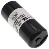 MARS 11024 capacitor - side view (Type: Capacitor; Voltage: 125v, 110v)