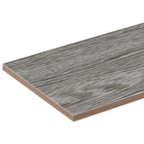 Satori Sedona Silver Oak 6-in x 36-in Matte Porcelain Wood Look Floor Tile
