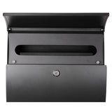 Black Contemporary Locking Mailbox - Super Arbor