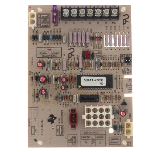 Goodman-Amana 11074204 control board - front view (Product Type: Control Board)