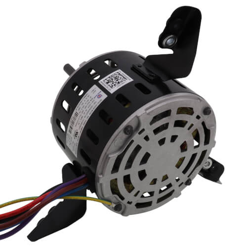 Goodman-Amana 11091207SP motor - side view (Voltage: 208/230V; Product Type: Motor)
