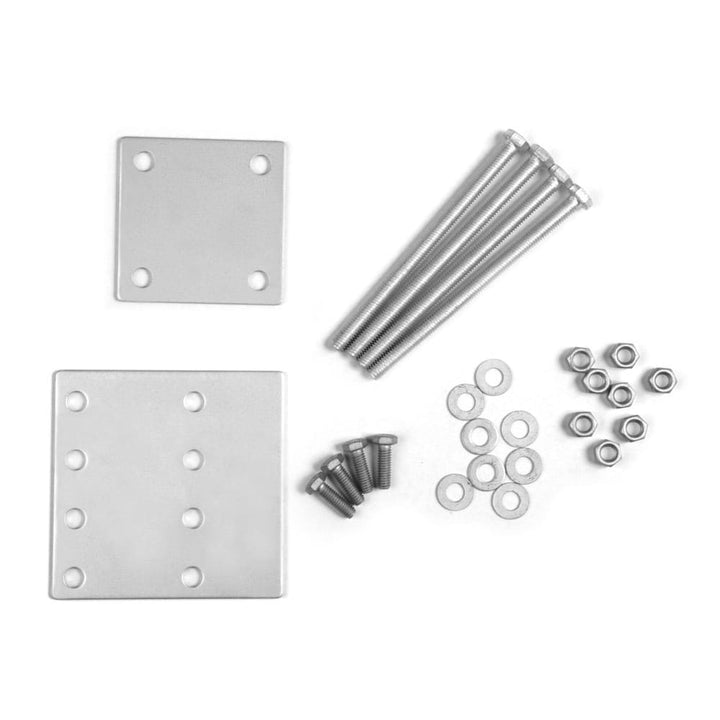 Deckorators 3.5-in x 3.5-in Silver Aluminum Post Connector