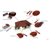 42 in. x 16 in. x 1.6 in. Ebony Black Asphalt Architectural Shingles (33.33 sq.ft.per Bundle) (10 Pieces)