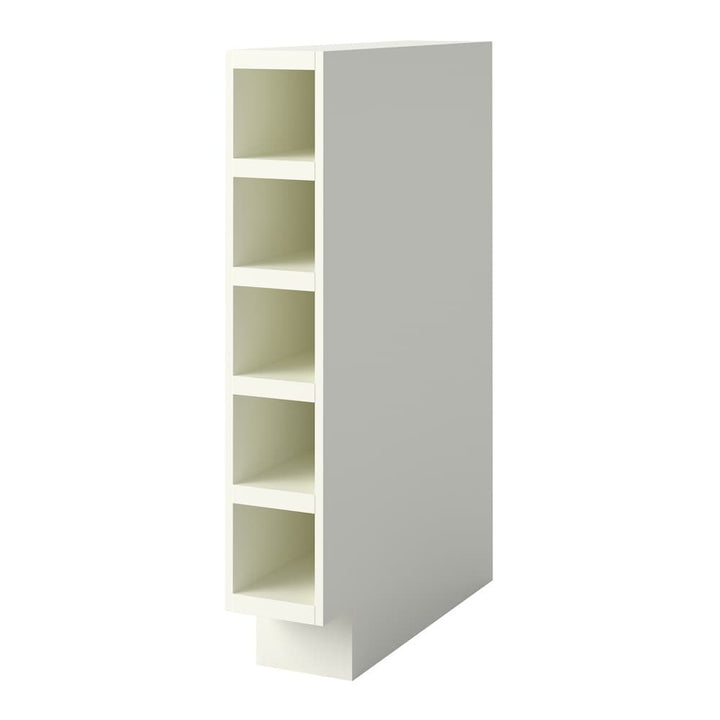 allen + roth Aveley 6-in W x 34.5-in H x 24-in D Linen Open Cube Organizer Base Fully Assembled Cabinet (Flat Panel Style)
