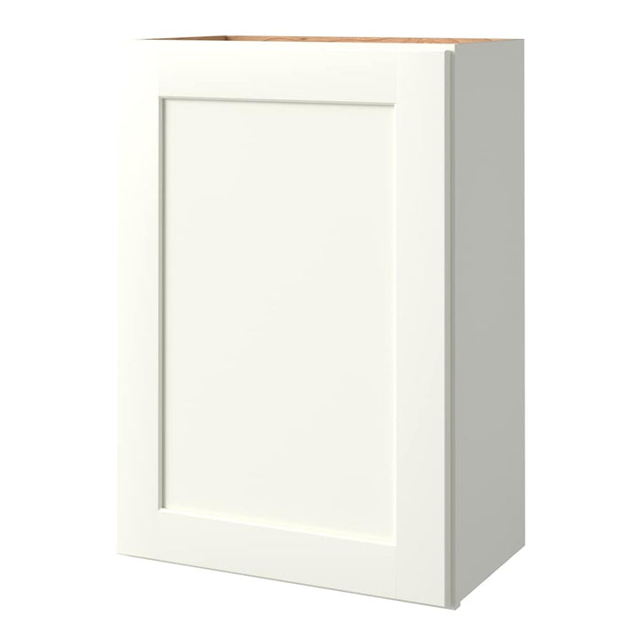 allen + roth Aveley 21-in W x 30.125-in H x 12-in D Linen Wall Fully Assembled Cabinet (Flat Panel Shaker Door Style)